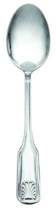 Thunder Group Flatware-Sea Shell stainless steel tea spoon, comes in dozen