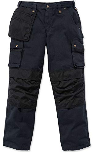 Carhartt Herren Multi Pocket Ripstop broek Pants, Schwarz, 30W / 34L EU