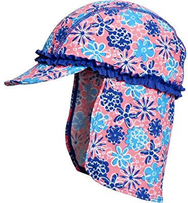 Playshoes Mädchen UV-Schutz Mütze Veilchen 461149, 41 - Mehrfarbig, 51