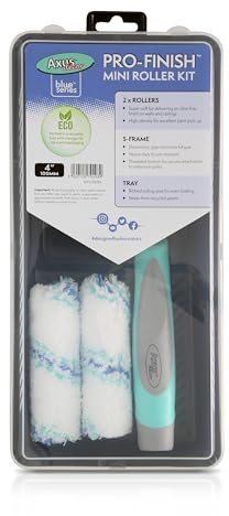 Axus Decor HD Foam Mini Roller Kit - White (AXU/RKW4)