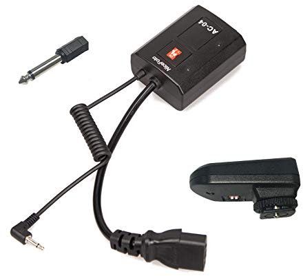 4 Channel Wireless Studio Flash Speedlite Trigger Radio Fm (Transmitter + Receiver) Set Compatible for Canon Nikon Pentax Olympus Panasonic DSLR Cameras