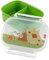 SIGIKID 24780 Brotzeitbox Forest Grizzly Lunchbox BPA-frei Mädchen und Jungen Lunchbox empfohlen ab 2 Jahren grün