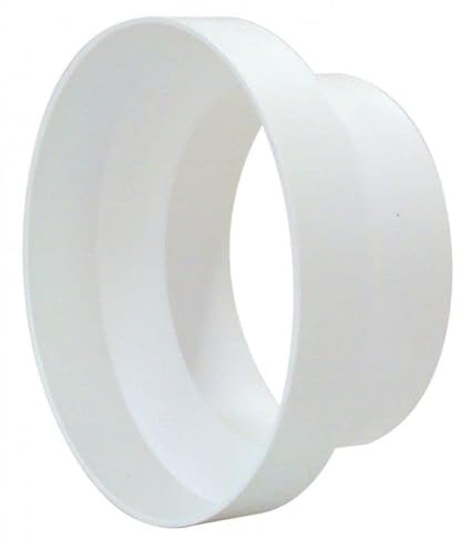 Circular Spigot Adapter 125mm to 100mm Duct Reducer