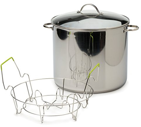 RSVP International 8052 (WBC-20) Water Bath Canner, 18/8 Stainless Steel