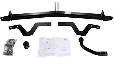 Westfalia Starre Anhängerkupplung für Peugeot Partner Kasten (inkl. Tepee), Citroen Berlingo L1 (beide BJ 04/2008-08/2018) - nur für Kfz mit kurzem Überhang