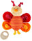 SIGIKID 40318 Spieluhr Schmetterling Musik Mädchen Babyspielzeug empfohlen ab Geburt mehrfarbig