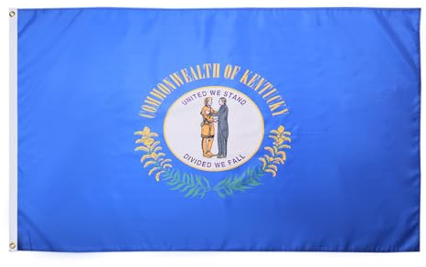 BANDIERA KENTUCKY 150x90cm - BANDIERA STATO AMERICANO – USA - STATI UNITI 90 x 150 cm - AZ FLAG
