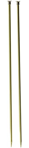 Boye 14-Inch Aluminum Single Point Knitting Needles, Size 8