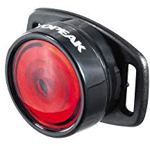 Topeak Tail Lux Rear Bike Light – Ultra-Compact 0.5 W Red LED Tail Light for Helmets, Bags & Racks – 100 hr Runtime, Two Modes, Impact-Resistant Housing