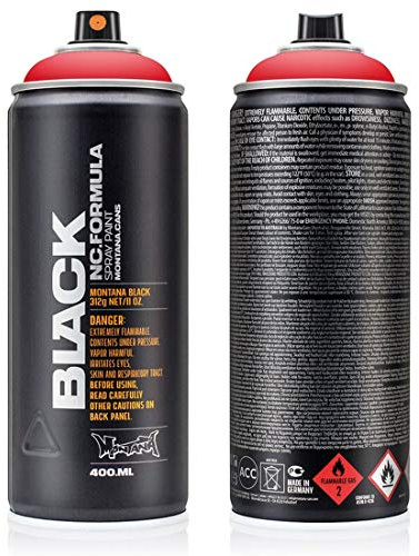 Montana BLACK Sprühdose 400ml code red