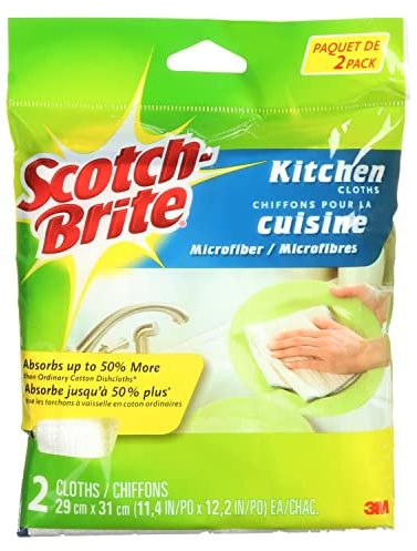 Scotch-Brite Kitchen Cloth Ref GN030122313 [Pack 2]