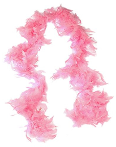 U.S. Toy MX76-12 Feather Boa, Pink