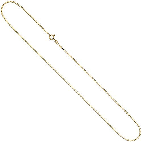 Jobo Damen Venezianer-Kette aus 8 Karat 333 Gold 1,0 mm 42 cm