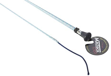 MacTack Unisex's Light Blue Sparkle Dressage Whip S114 39