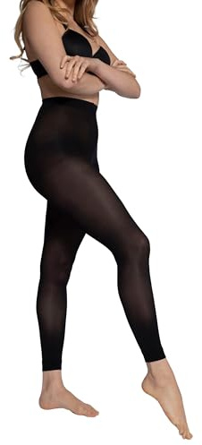 Ulla Popken Legging 60 deniers confortable noir 58/60 659026 10-56+