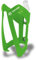 SKS GERMANY TOPCAGE Flaschenhalter für Fahrräder (Fahrrad-Flaschenhalter aus hochfestem sowie leichtem Kunststoff, verstellbarer Anschlag, variable Fanghaken für sichere Arretierung), schwarz