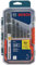 BOSCH BL14 14-Piece Assorted Set Three-Flat Shank Black Oxide Drill Bits for Applications in Light-Gauge Metal, Wood, Plastic
