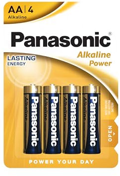 Panasonic LR 6 PAP Alkali Mignon AA Batterie 1,5V (4 Stück)