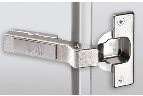 Intermat Winkelscharnier W45 (Intermat 9936 W45), vorliegend, Öffnungswinkel 95°, TH-Bohrbild 52 x 5,5 mm, zum Anschrauben (-)_Artikel _ 77699