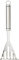 KitchenCraft Professional Stainless Steel Potato Masher, 26 cm (10), Silver
