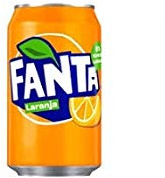 Fanta Orange cans Soft Drinks 330ml x 24