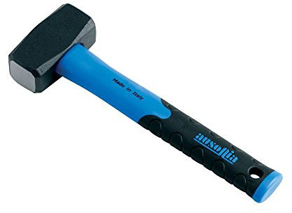 Ausonia - Mazzetta muratore manico fibra antisfilamento grammi 1000