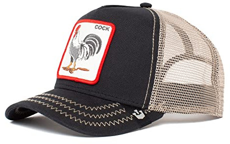 Goorin Bros. Herren Baseball Baseballkappe, Schwarz (Rooster), Einheitsgröße
