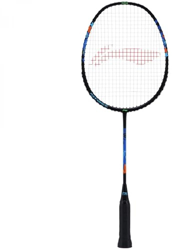 Li-Ning AXFORCE Badmintonschläger für Kinder, Schwarz