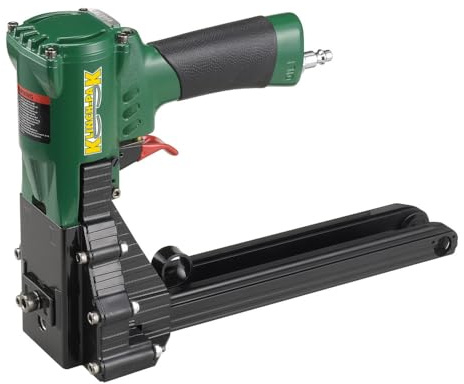 Klinch-Pak KP-APN22, Pneumatic Carton A 1-3/8 Crown Strip Stapler Accepts K-A Series 3/4 to 7/8 Staples, Ideal for Box Closing, Displays, Packaging
