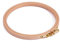 Elbesee 5/12cm Diametre Wooden Embroidery Hoop with Metal Screw Fastening, Wood, Natural, 5in 12.7cm
