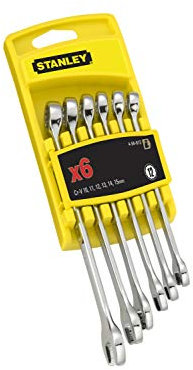 Stanley 4-94-646 - Juego 6 llaves combinadas cromo