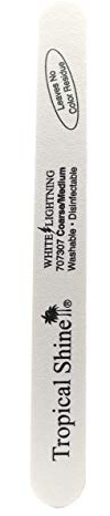 Tropical Shine White Lightning File #707307 Coarse/medium by Tropical Shine
