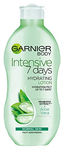 Garnier Intensive 7 Days Aloe Vera Extrait Probiotique Lotion Corporelle Peau Normale 250 ml