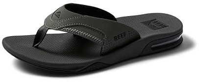 Reef Fanning, Men's Flip-flop, Grey (grey / Black), 13 UK (14 US)