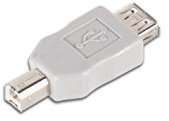 Velleman Cw072 A femelle vers B mâle adaptateur USB, Multicolore