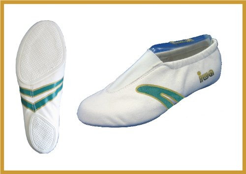 IWA-Gymnastikschuhe IWA-Gymnastikschuhe Unisex-Kinder IWA 405 Kunstturnschuhe 34 EU Cremegrün