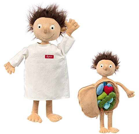SIGIKID 38322 Erwin kleiner Patient PlayQ Mädchen und Jungen Lernspielzeug empfohlen ab 2 Jahren mehrfarbig