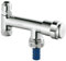 GROHE WAS Ventil Eckfix (3/8 Zoll, langlebige Oberfläche, Sicher gegen Rückfließen), chrom, 41030000