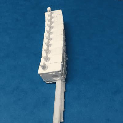 5 INCH (127MM) HILLARYS SLIMLINE VERTICAL BLIND TRACK REPLACEMENT TRUCK/CARRIERS 20 LEFT HAND RUNNERS