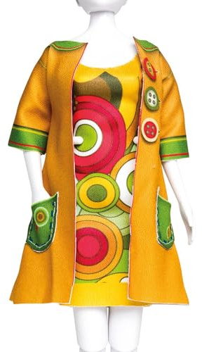 Dress your doll – gör dockklänningar själv – nivå 2 – Betty Funky