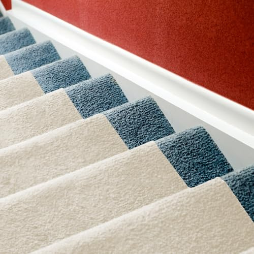 LAMINET Non-Slip Carpet & Floor Protector - Beige - 15'L x 30 W - Carpeted Protection for Wood Flooring, Stairs,Carpet, hallways,entryways, for pet Owners, Bathroom, Bedroom Washable Low-Pile Runner