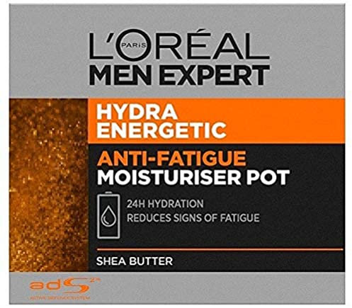 L'Oréal Men Expert Hydra Energetic Intensive 24hr Hydration Daily Moisturiser Face Cream Men 50 Ml
