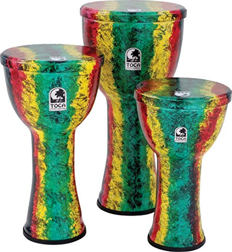 Toca Freestyle Lightweight Djembe Drum African Dance 10 in.