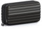 stardis Trousse de Toilette Rigide pour Femme et Homme - en Forme de Valise - Étanche - Mini Valise - pour Femmes, Hommes, Enfants, Noir Profond, Trousse de Toilette