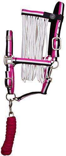 Halfter Nylon mit Anbindestrick und Fliegenfransen IRH