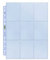Amigo Spiel + Freizeit 50 Ultra Pro 9-Pocket Silver Series Pages Ordnerseiten für 3-Ring Album - Magic: The Gathering - Yu-Gi-Oh!