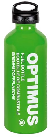 Optimus Brennstoffflasche 8017607 M Brennstoffbehälter, Grün, 0.6 Liter