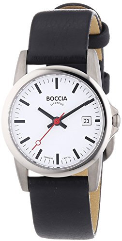 Boccia Damen-Armbanduhr XS Analog Quarz Leder 3298-04