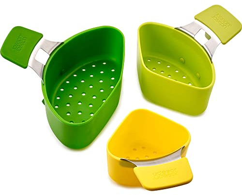 Joseph Joseph 40083 Nest Steaming Pod Set, 3-Piece - Green