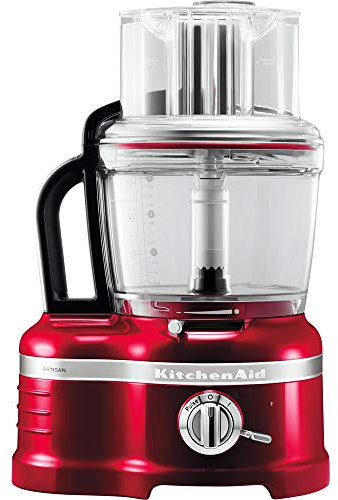Kitchenaid JHHKIT4LFOOPRORED Full-Size Food Processors, Die-cast Metal, 650 W, 4 liters